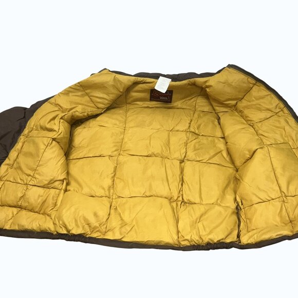 VTG Walls Blizzard-Pruf Down Insulated  Jacket Small Regular Fit Brown USA - Picture 8 of 10